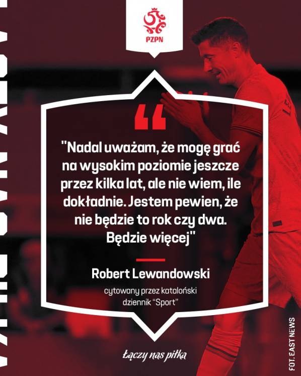 Robert Lewandowski zdradził ile jeszcze pogra