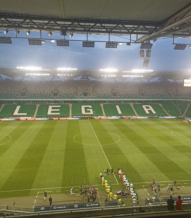 Na Legii dziś klimat jak za czasów COVIDU