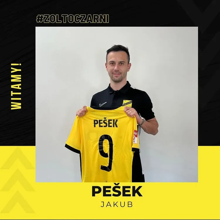 Jakub Pešek dołączył do Wieczystej Kraków!