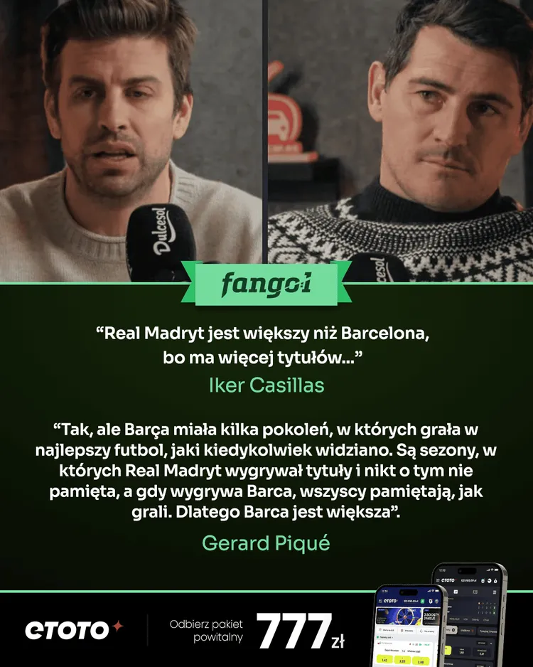 Pique i Casillas sprzeczają się w temacie Realu i Barcy!