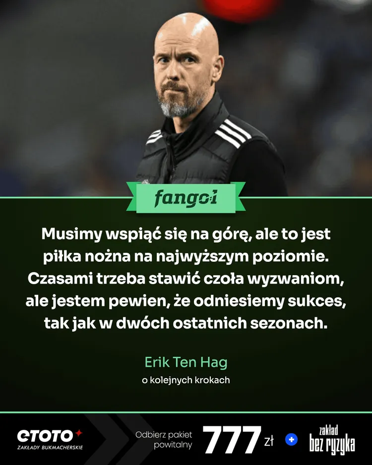 Ten Hag wierzy w "kolejne" sukcesy!