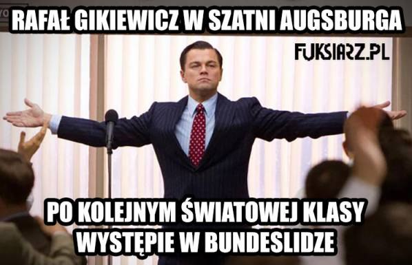 Kosmiczna forma Rafała Gikiewicza