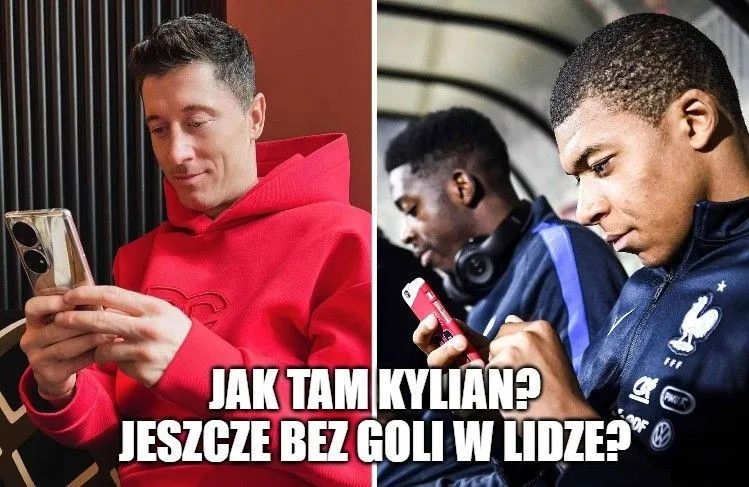 Póki co Robercik 3:0 Mbappe 😎