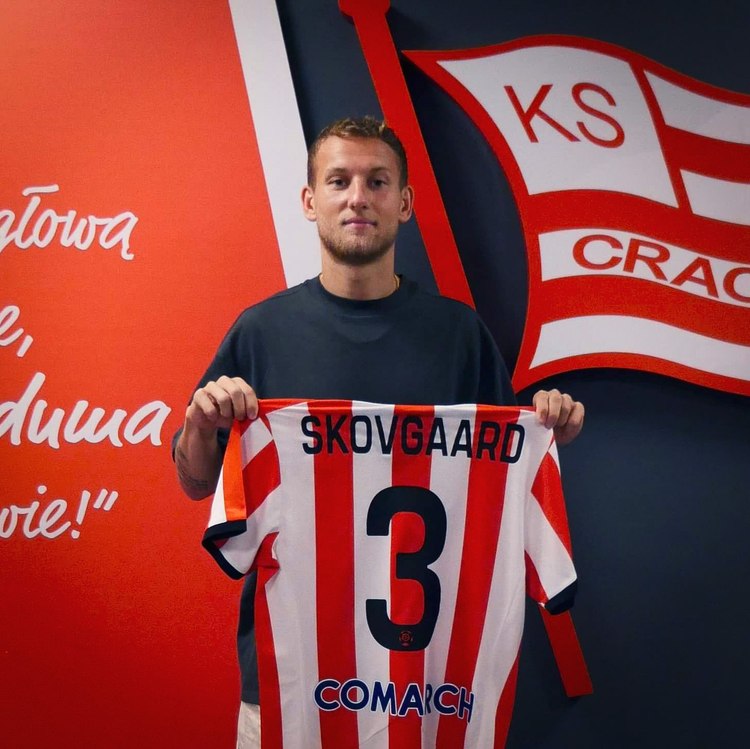 OFICJALNIE: Andreas Skovgaard piłkarzem Cracovii