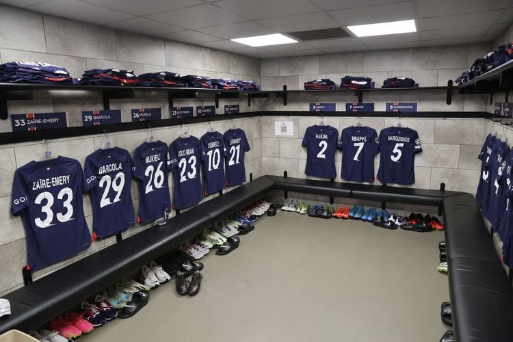 Rozmiar szatni PSG na stadionie Newcastle