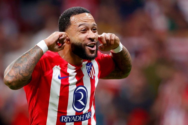 Wiadomość Depaya do Kanye Westa po porażce Interu z Atletico