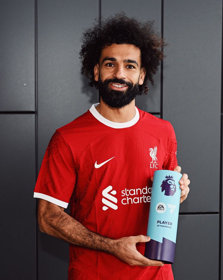 Mohamed Salah piłkarzem miesiąca w Premier League