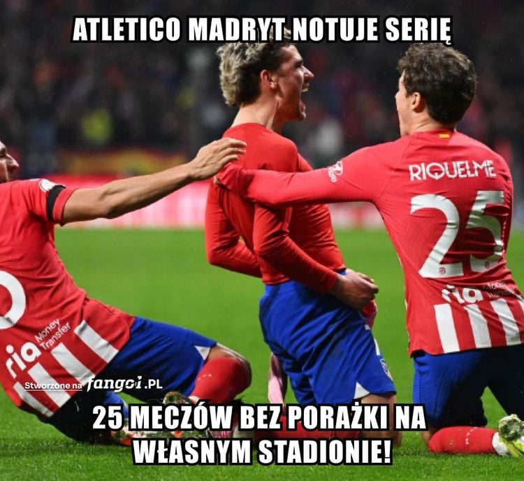 Atletico Madryt jest w niezłym gazie! 🤩
