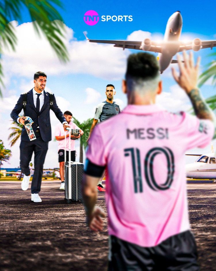 Messi już wita Suareza w Miami!