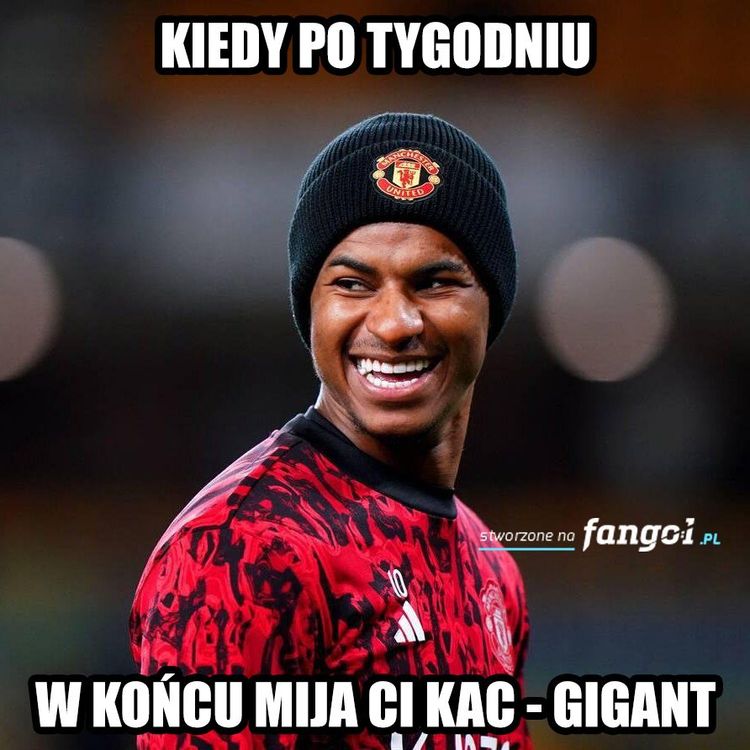 Rashford ma powody do radości 😜
