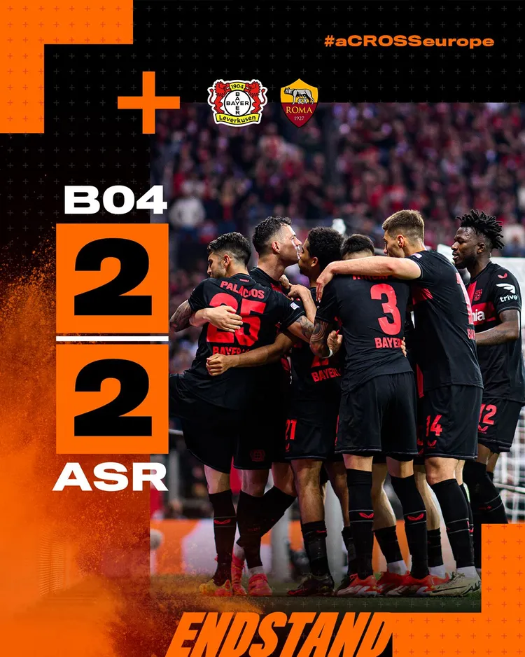 Bayer z 0:2 na 2:2 i znowu bez porażki! 