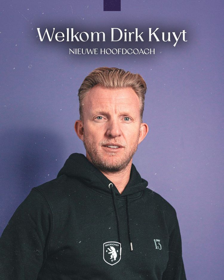 Dirk Kuyt nowym trenerem belgijskiego Beerschot
