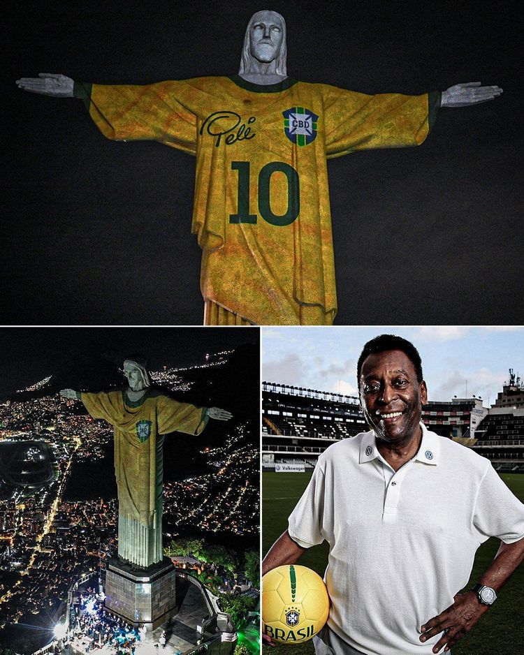 W taki sposób w Rio de Janeiro upamiętniono Pele w pierwszą rocznicę jego śmierci