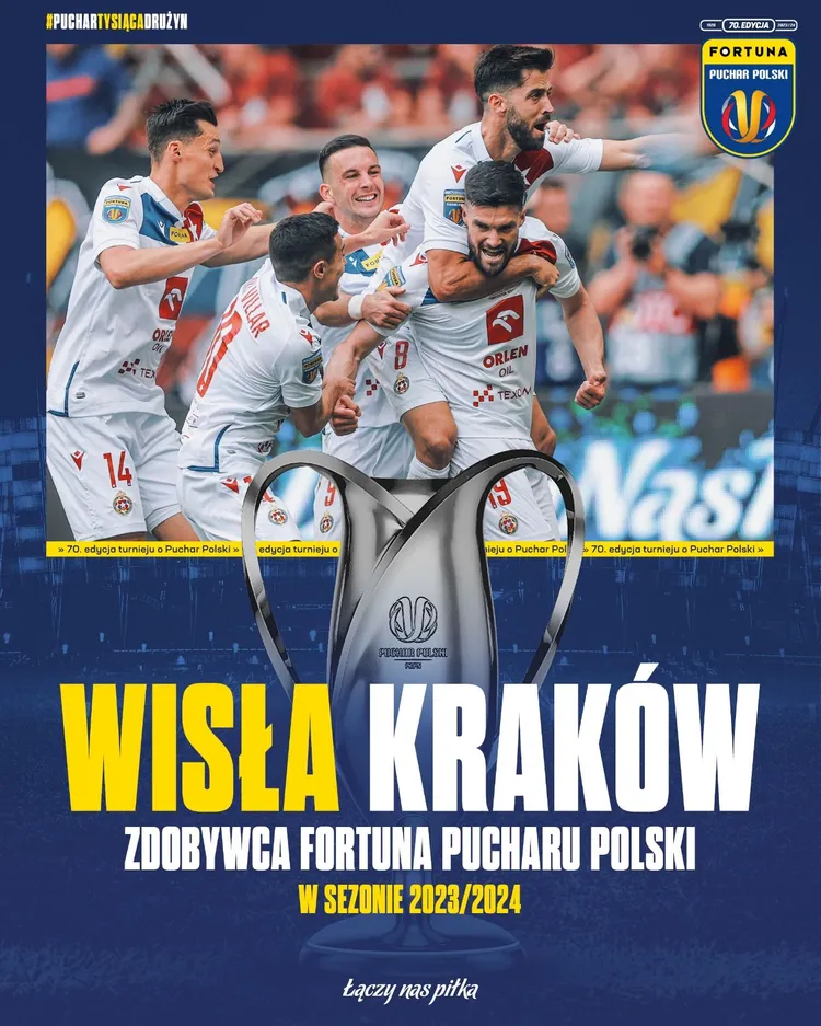 Puchar Polski dla Wisły Kraków! 🔥