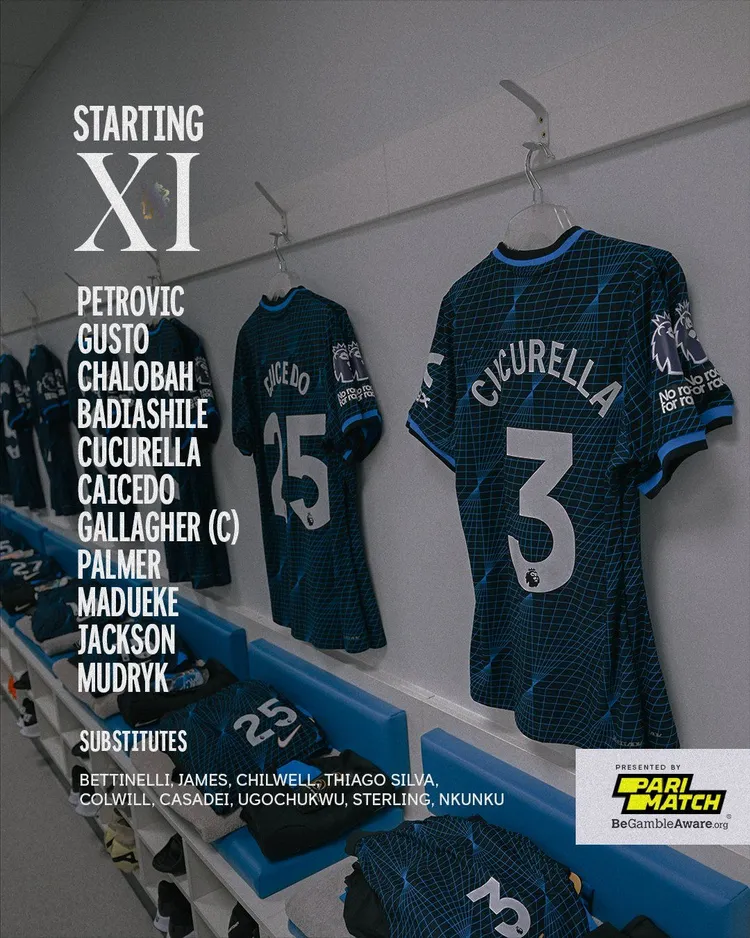 XI Chelsea na mecz z Brighton