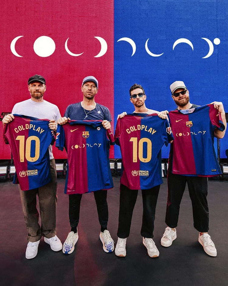 FC Barcelona i Coldplay łączą siły