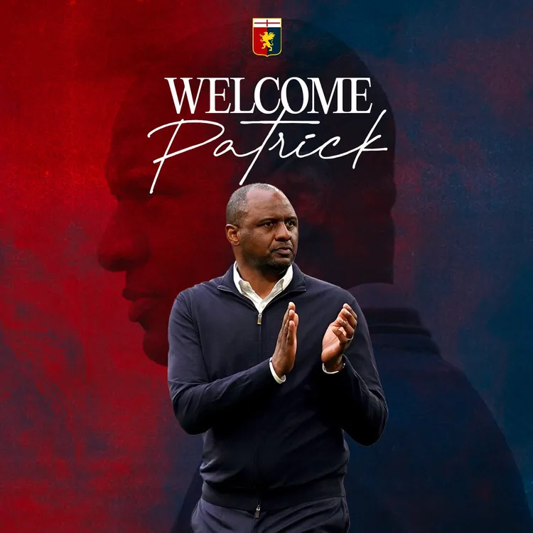 Patrick Vieira został trenerem Genoi