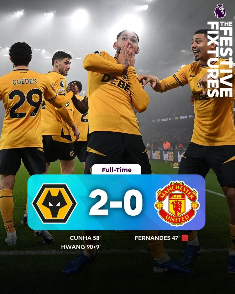 Wolves pokonuje Manchester United!