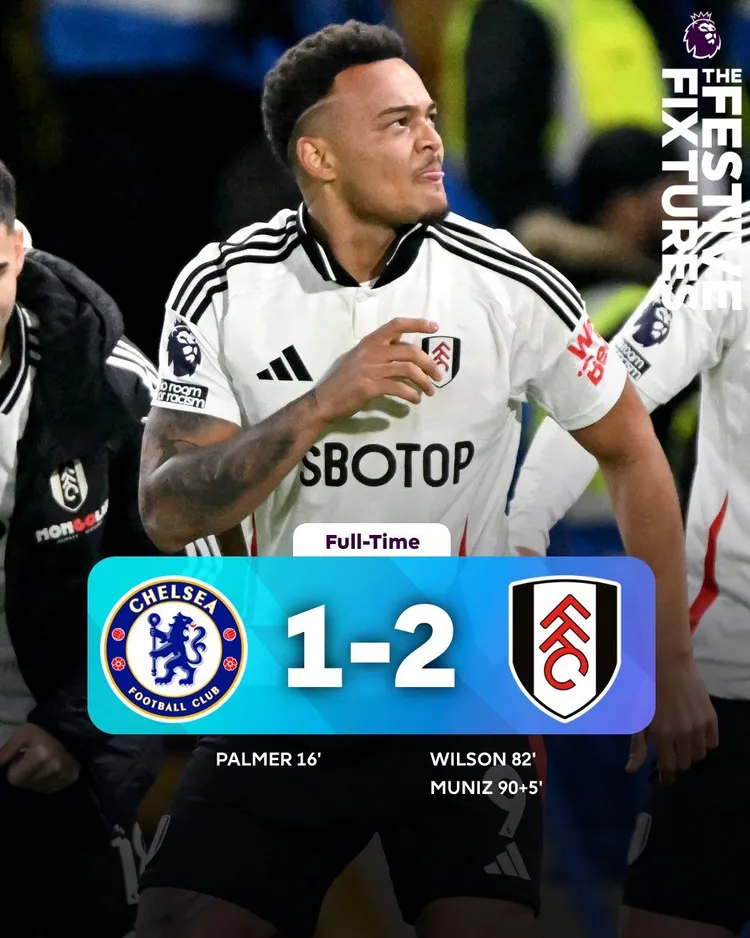 Fulham pokonuje Chelsea na Stamford Bridge!