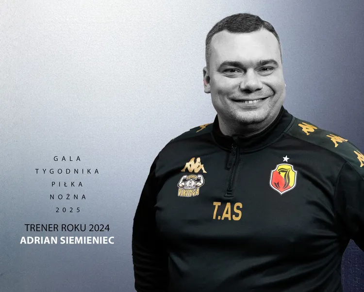 Adrian Siemieniec trenerem roku na gali "Piłka Nożna"!