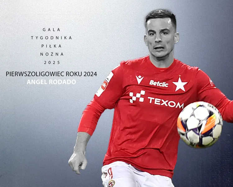 Angel Rodado pierwszoligowcem 2024 roku wg. tygodnika "Piłka Nożna"