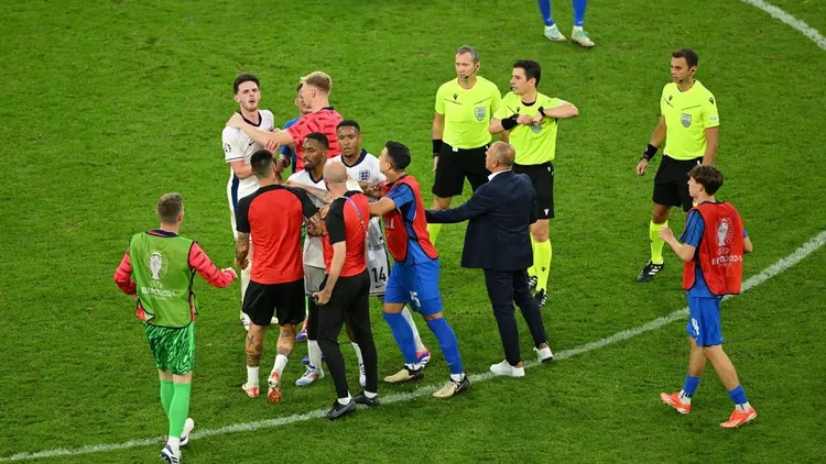 Declan Rice obraził trenera Słowacji?