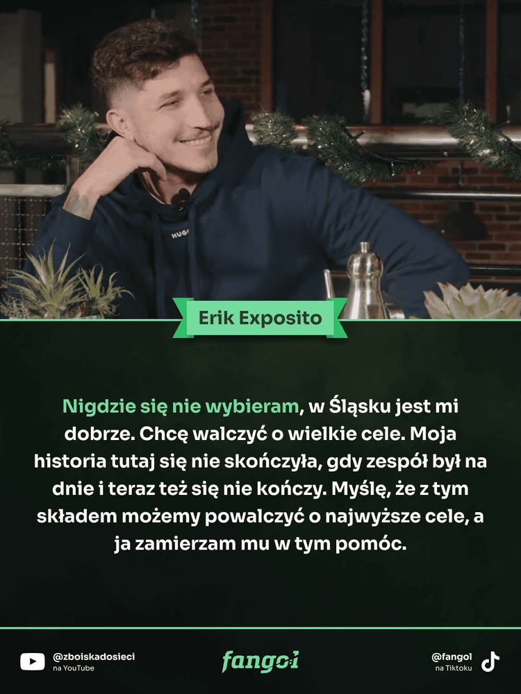 Erik Exposito zostaje w Śląsku Wrocław!