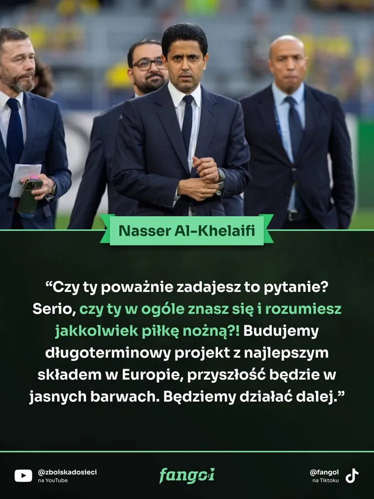 Właściciel PSG wściekł się po pytaniu o przyszłość Luisa Enrique