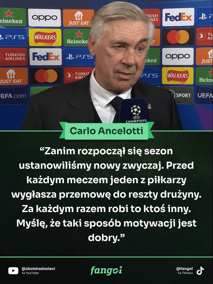 Nowy zwyczaj piłkarzy Realu Madryt