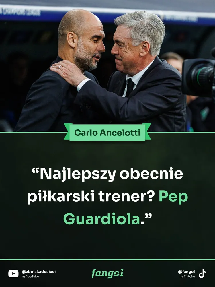 Carlo Ancelotti wskazał najlepszego trenera na świecie