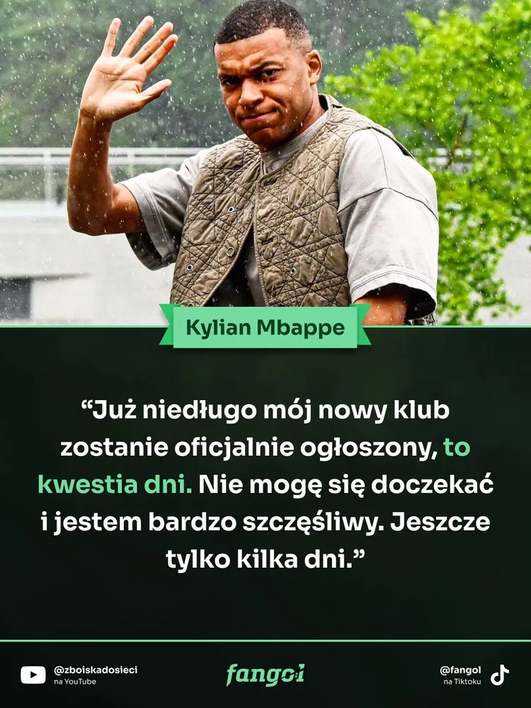 Już za kilka dni Mbappe oficjalnie ogłosi przejście do Realu Madryt!