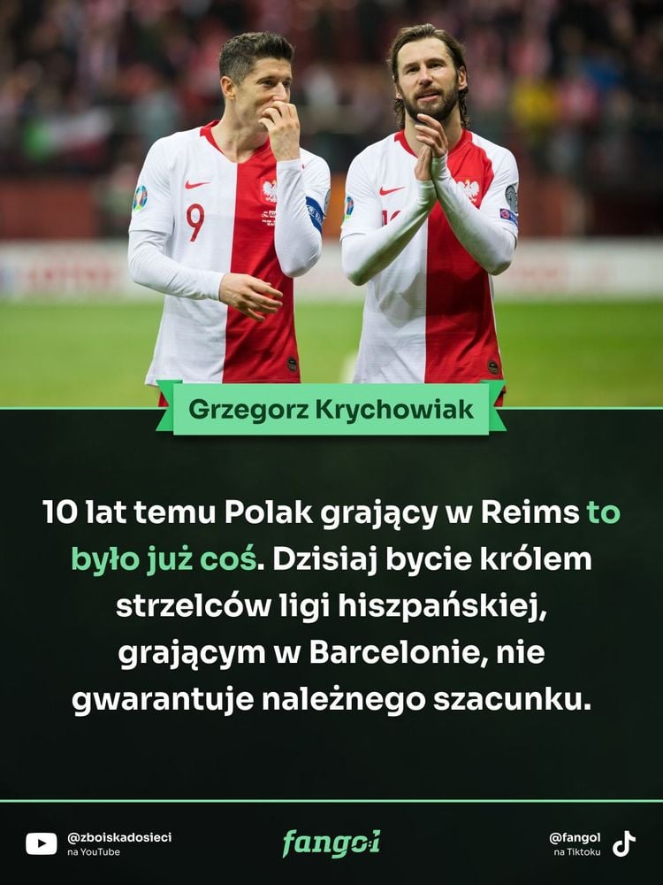 Krychowiak zabrał głos na temat Lewandowskiego
