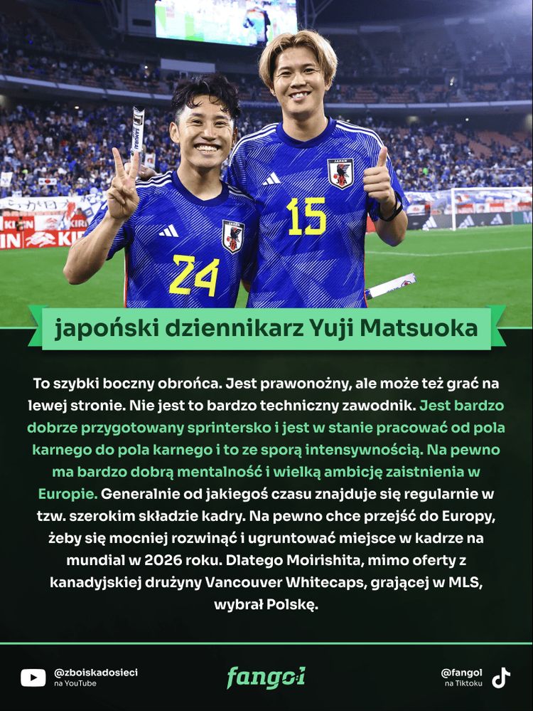 Japoński dziennikarz ocenił nowego piłkarza Legii