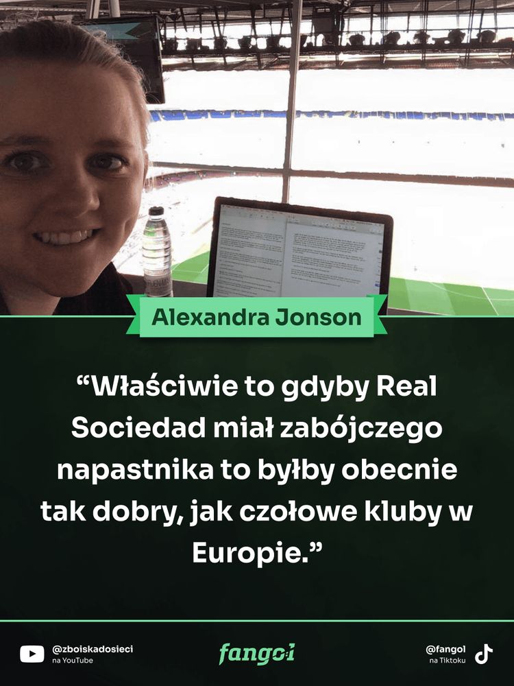 Odważna teza szwedzkiej dziennikarki na temat Realu Sociedad