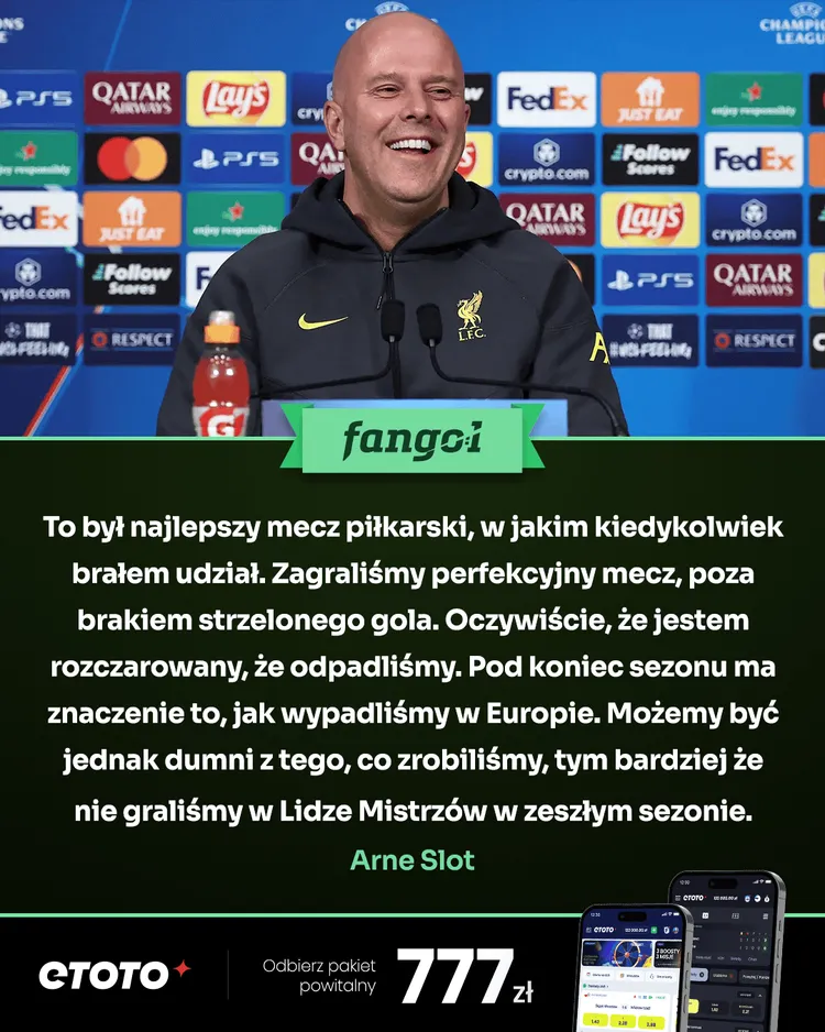 Arne Slot komentuje wczorajsze wydarzenia!