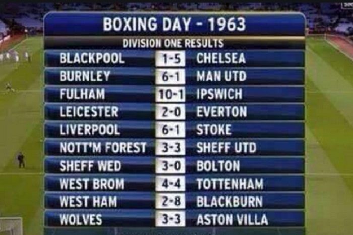 Najlepszy boxing day w historii futbolu