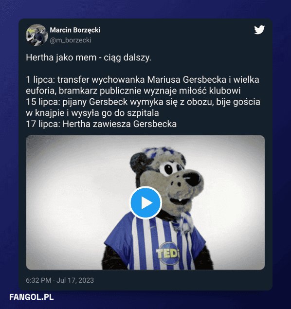 Tymczasem w świecie Herthy