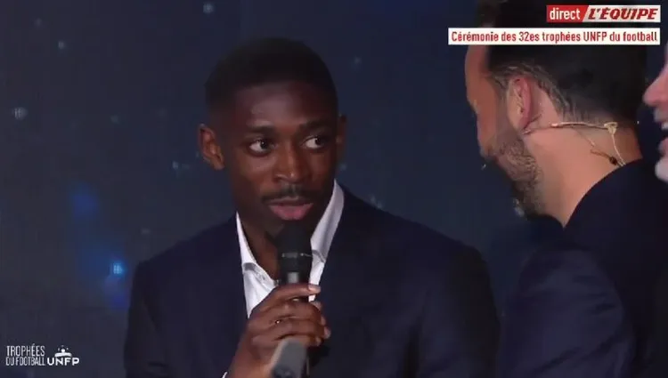 Ousmane Dembele kręci bekę z pytania o to, gdzie pójdzie Mbappe