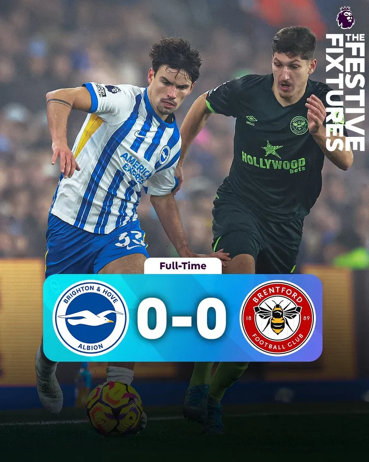 Remis w meczu Brighton z Brentford!