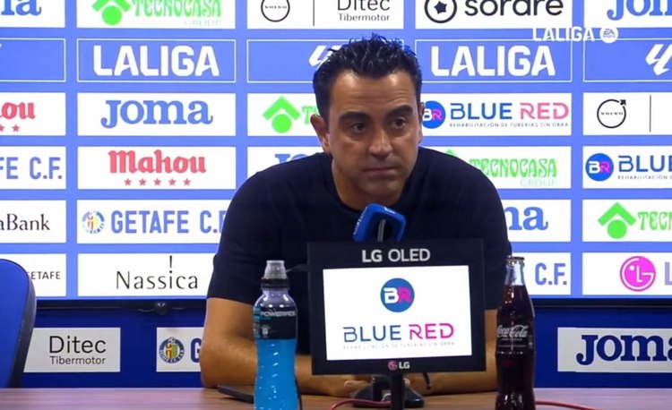 Xavi grzmi po meczu z Getafe