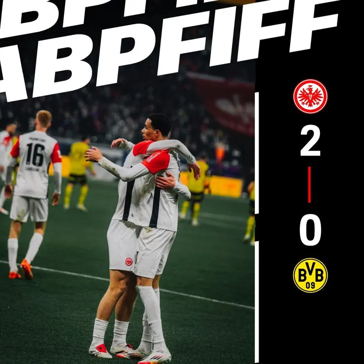 Eintracht pokonał BVB!