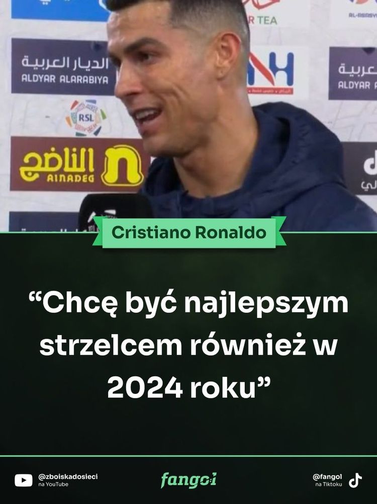 Niebywały plan Cristiano Ronaldo na 2024 rok! Ten to ma ambicje! 🥰