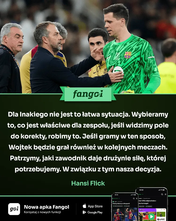 Hansi Flick komentuje decyzję o wyborze bramkarza!