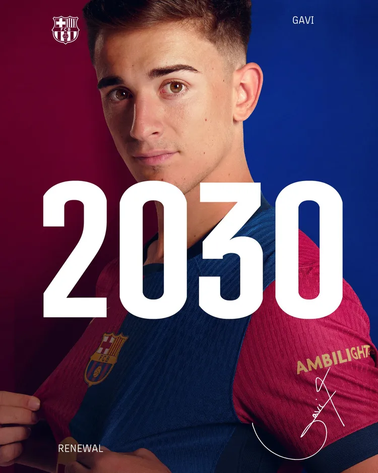 Gavi przedłużył kontrakt z Barceloną!