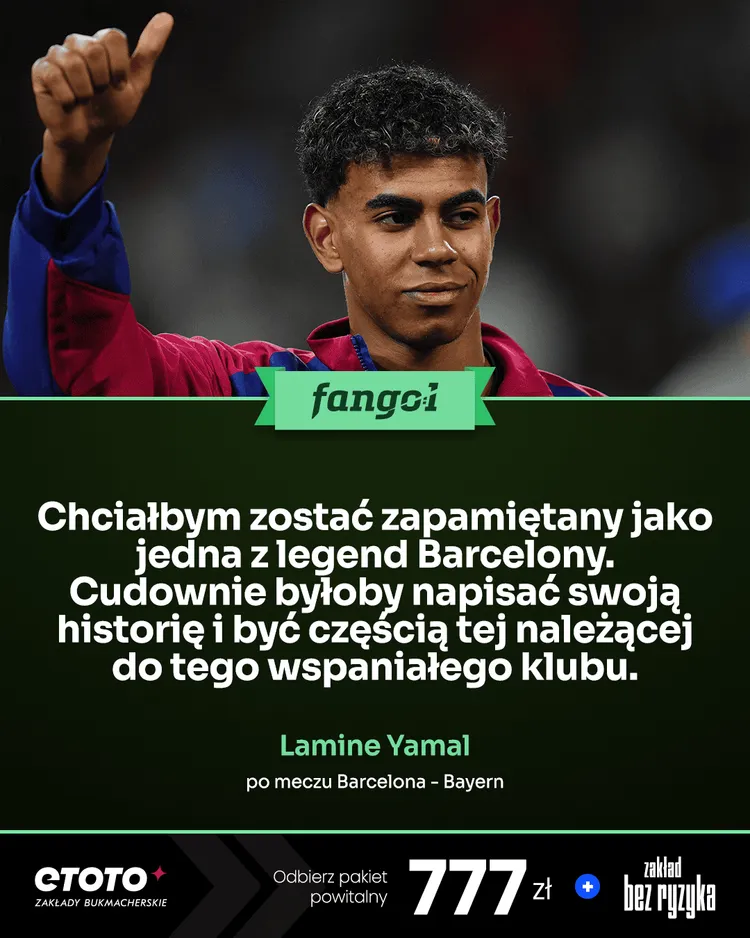 Yamal z konkretnym przesłaniem