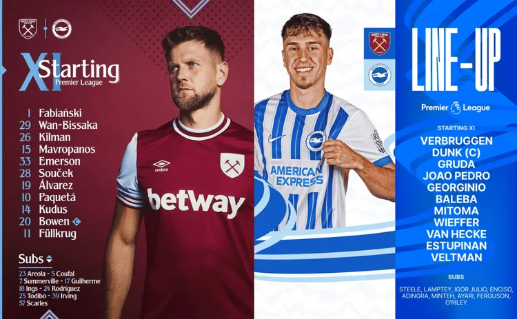 XI na mecz West Ham - Brighton!