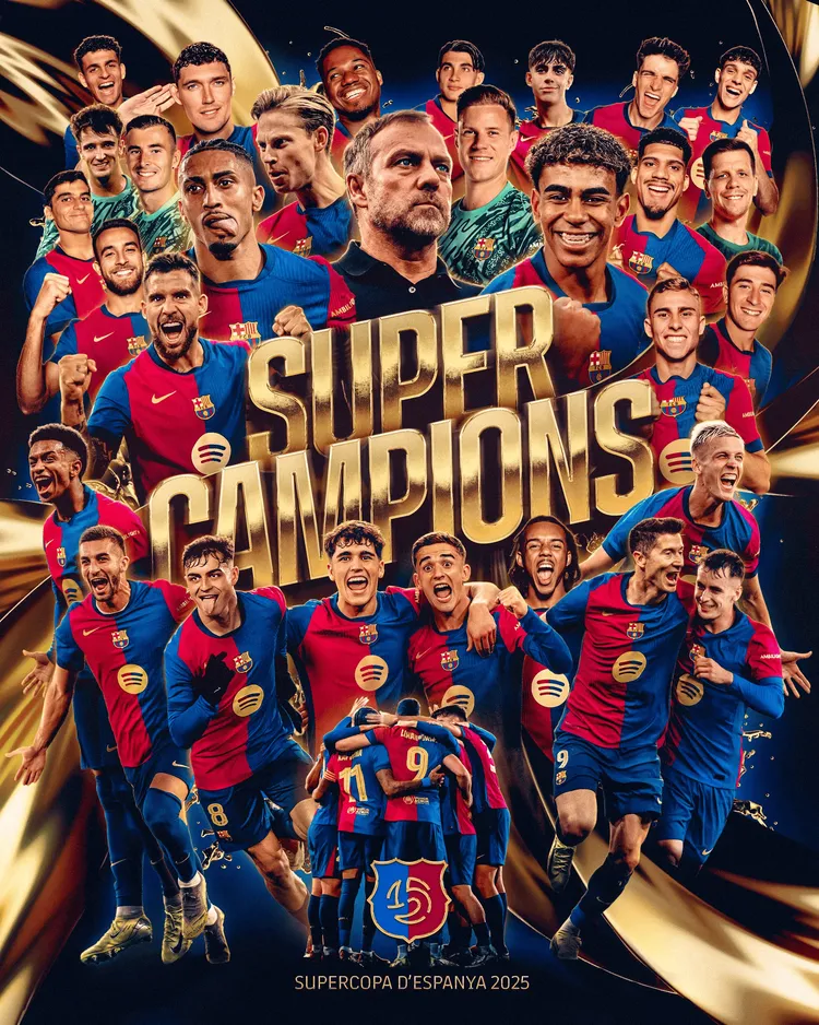FC Barcelona z Superpucharem Hiszpanii!