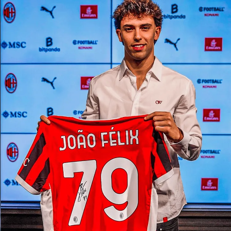 Joao Felix wybrał swój numer w Milanie!