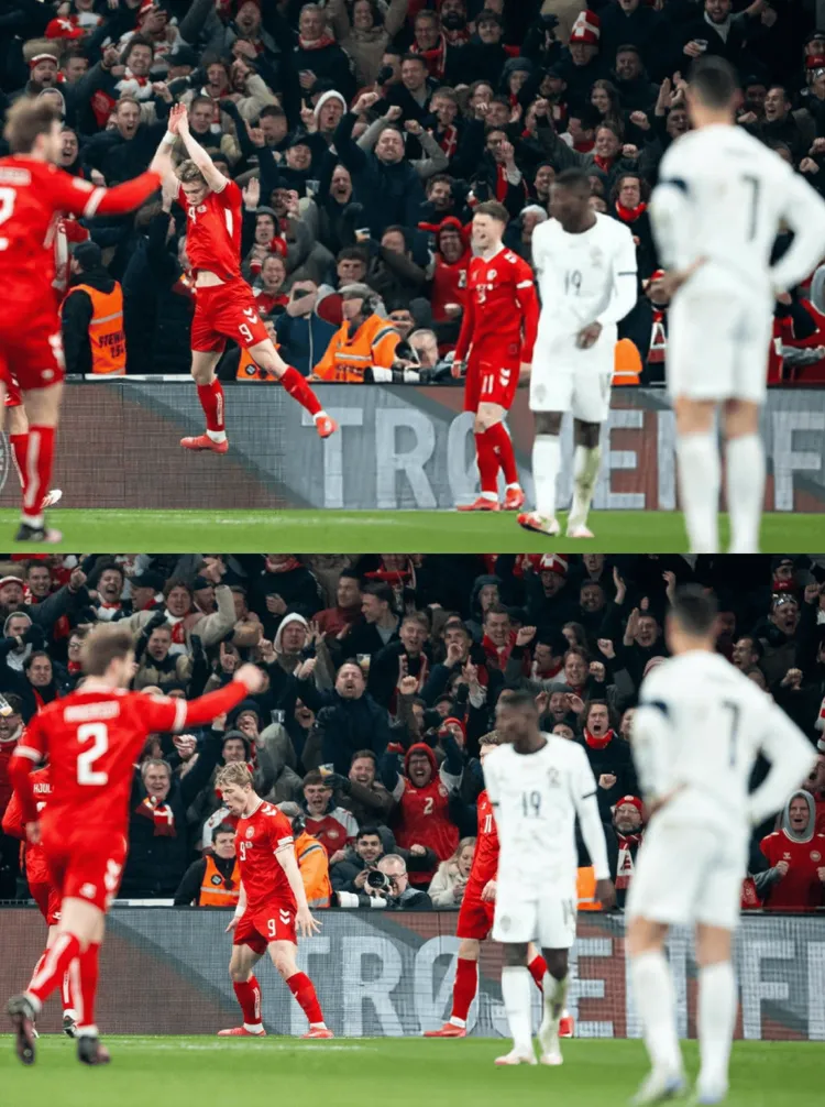 Rasmus Hojlund zrobił SIUUU na oczach Cristiano Ronaldo!