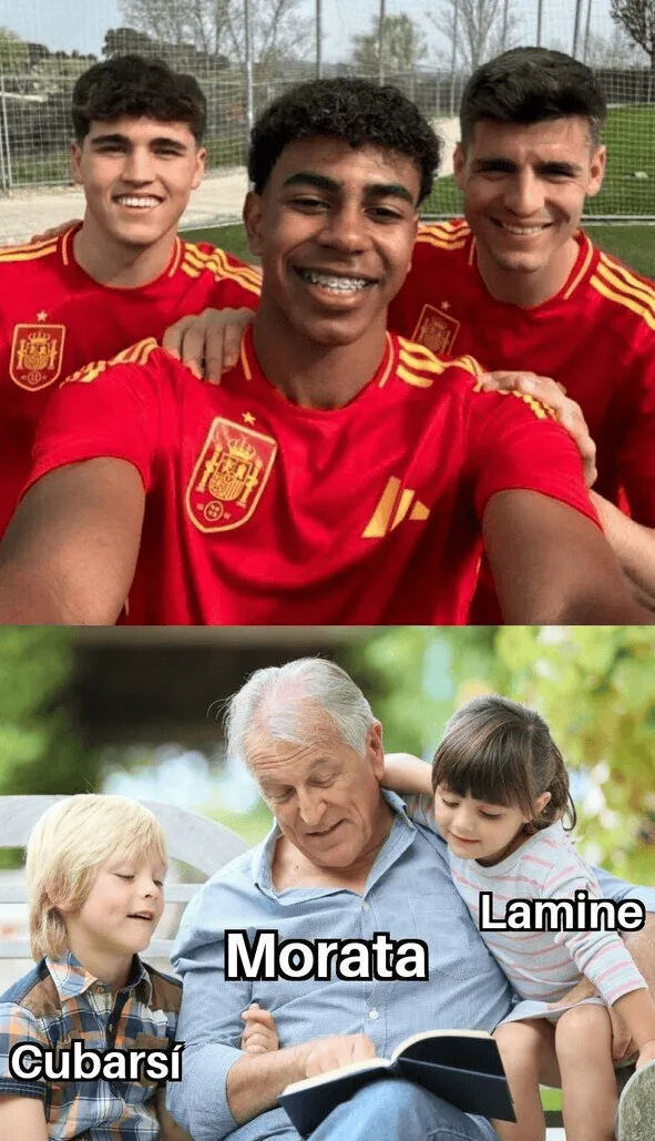 Morata i młodzież na zgrupowaniu reprezentacji 😉